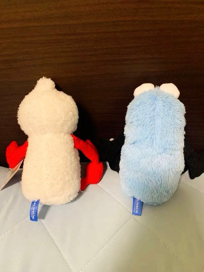 パペットスンスン おすわりぬいぐるみ スンスン&ノンノン 2種セット