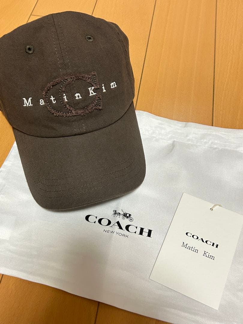 Matin Kim× COACHキャップ COACH（コーチ）の「【COACH MATIN KIM】ベースボール ハット