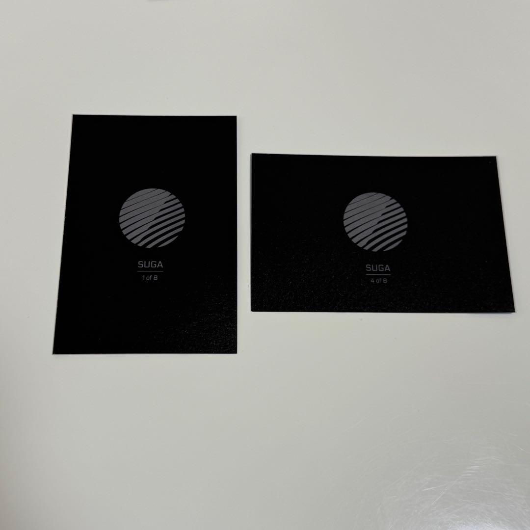 BTS ばんたん WINGS SUGA ユンギ ミニフォトカードセット - メルカリ