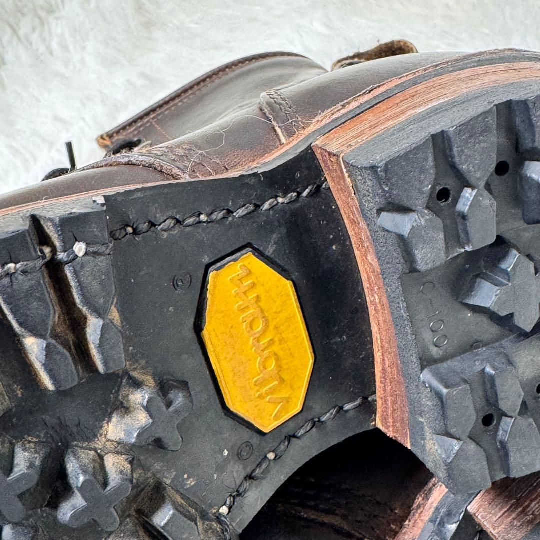 希少・USA製】FRYE フライ ロガーブーツ 6M（24cm）ビブラムソール