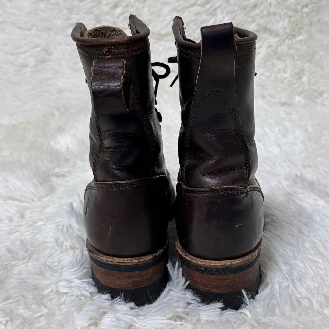 希少・USA製】FRYE フライ ロガーブーツ 6M（24cm）ビブラムソール