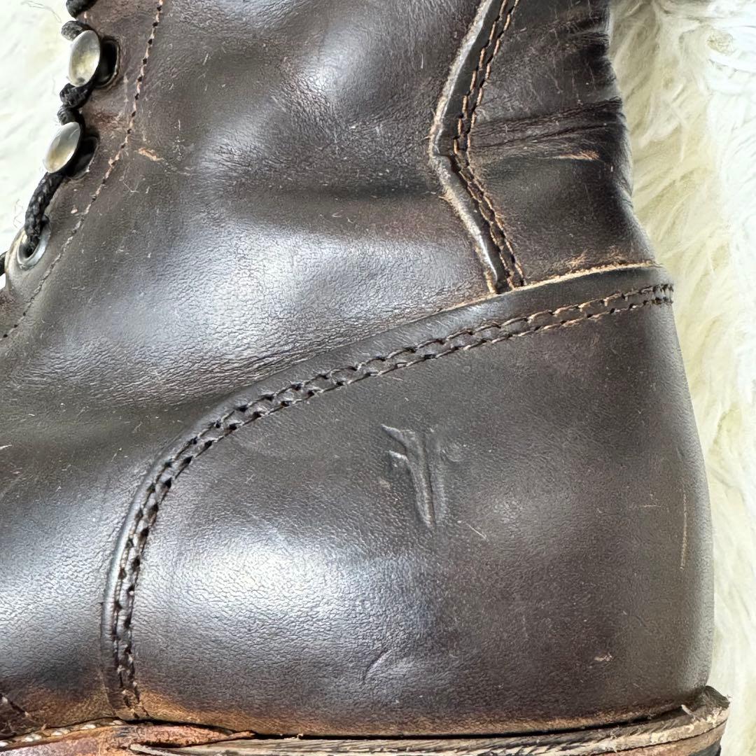 希少・USA製】FRYE フライ ロガーブーツ 6M（24cm）ビブラムソール