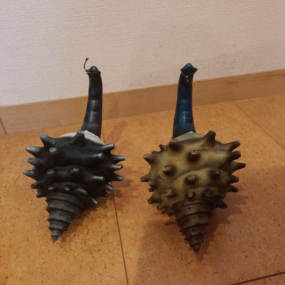 エクスプラス　大怪獣シリーズ　貝獣ゴーガ　白黒版　カラー版　箱なし