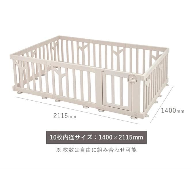 ペットサ－クル　140×211.5ｃｍ ドア付き　新品同様