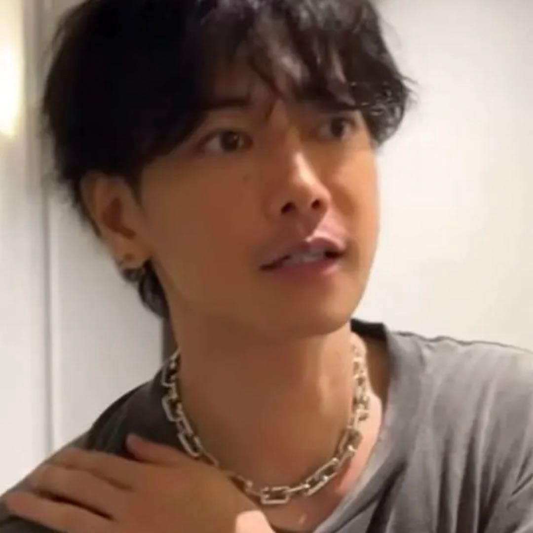 希少！佐藤健さん着用！グラスハート！マークジェイコブスネックレス