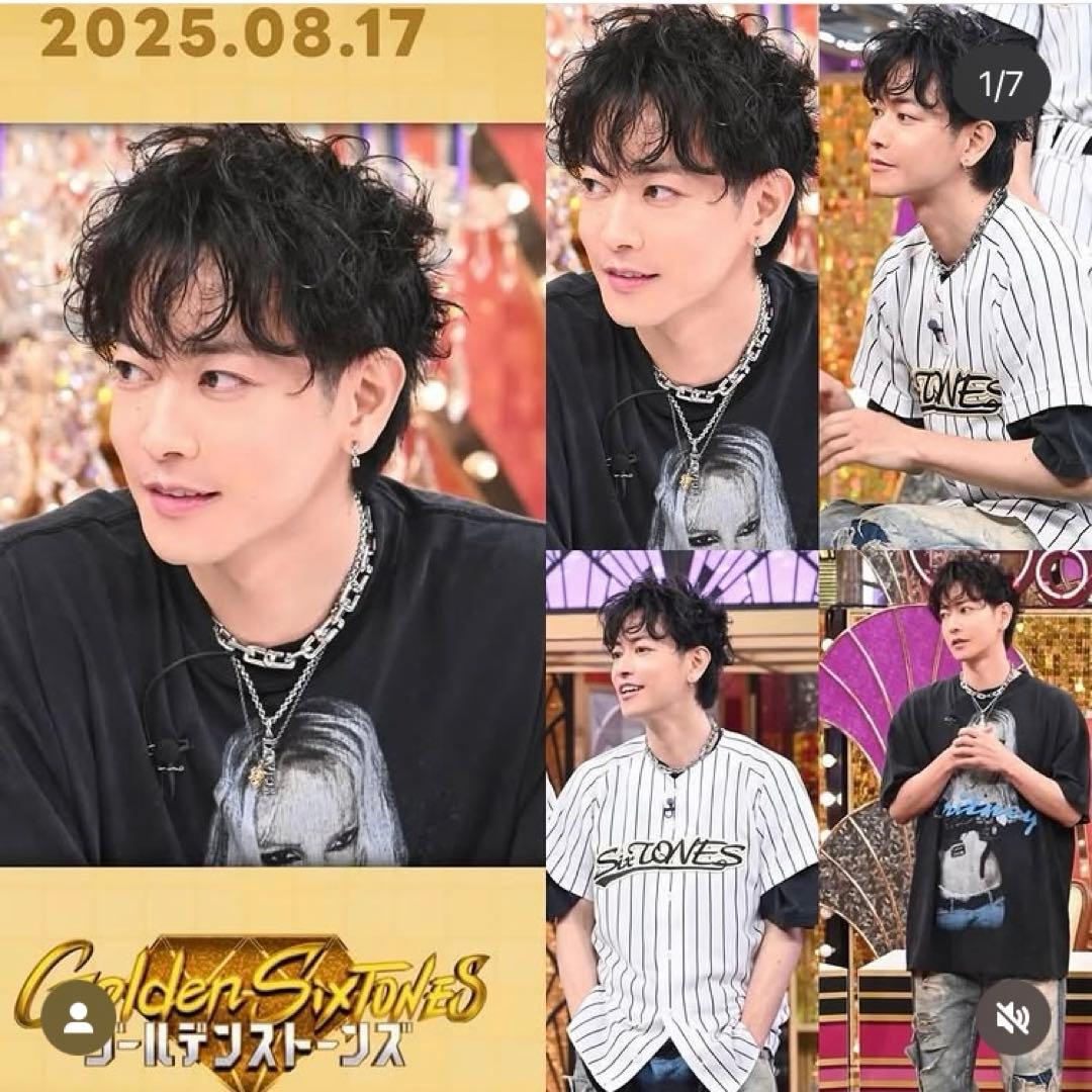 希少！佐藤健さん着用！グラスハート！マークジェイコブスネックレス