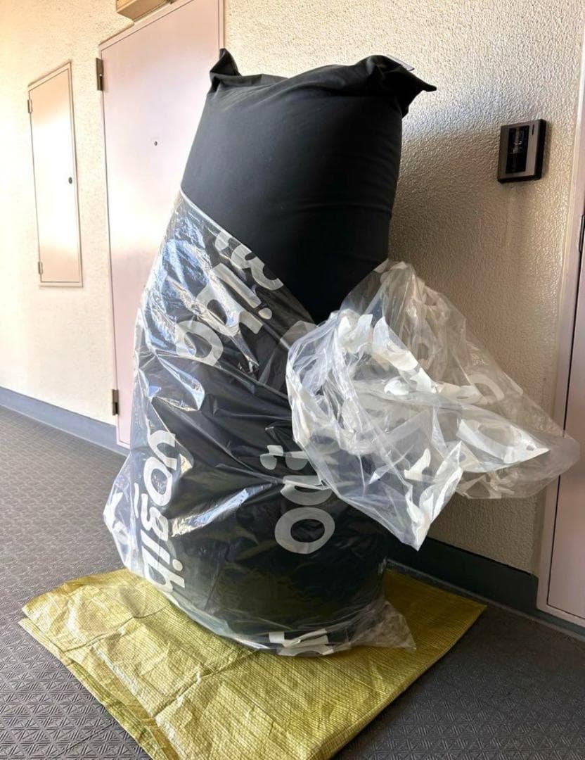 yogibo ビーズソファ グレー　ほぼ未使用 M532-2-8 ビーズクッション Yogibo Max ヨギボー マックス ダーク