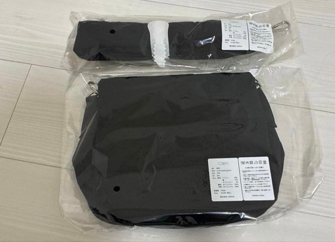 calin multi parents pouch -BLK- オムツポーチ