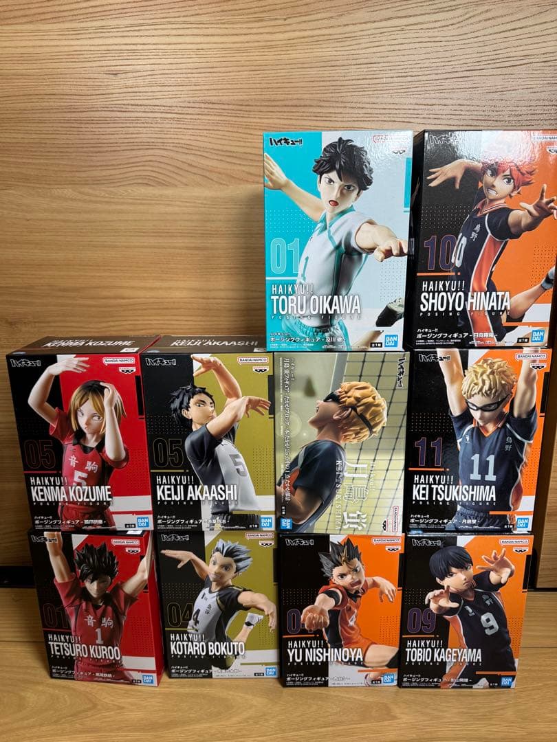 明後日まで！まとめ売り　ハイキュー　プライズ　フィギュア　10個セット