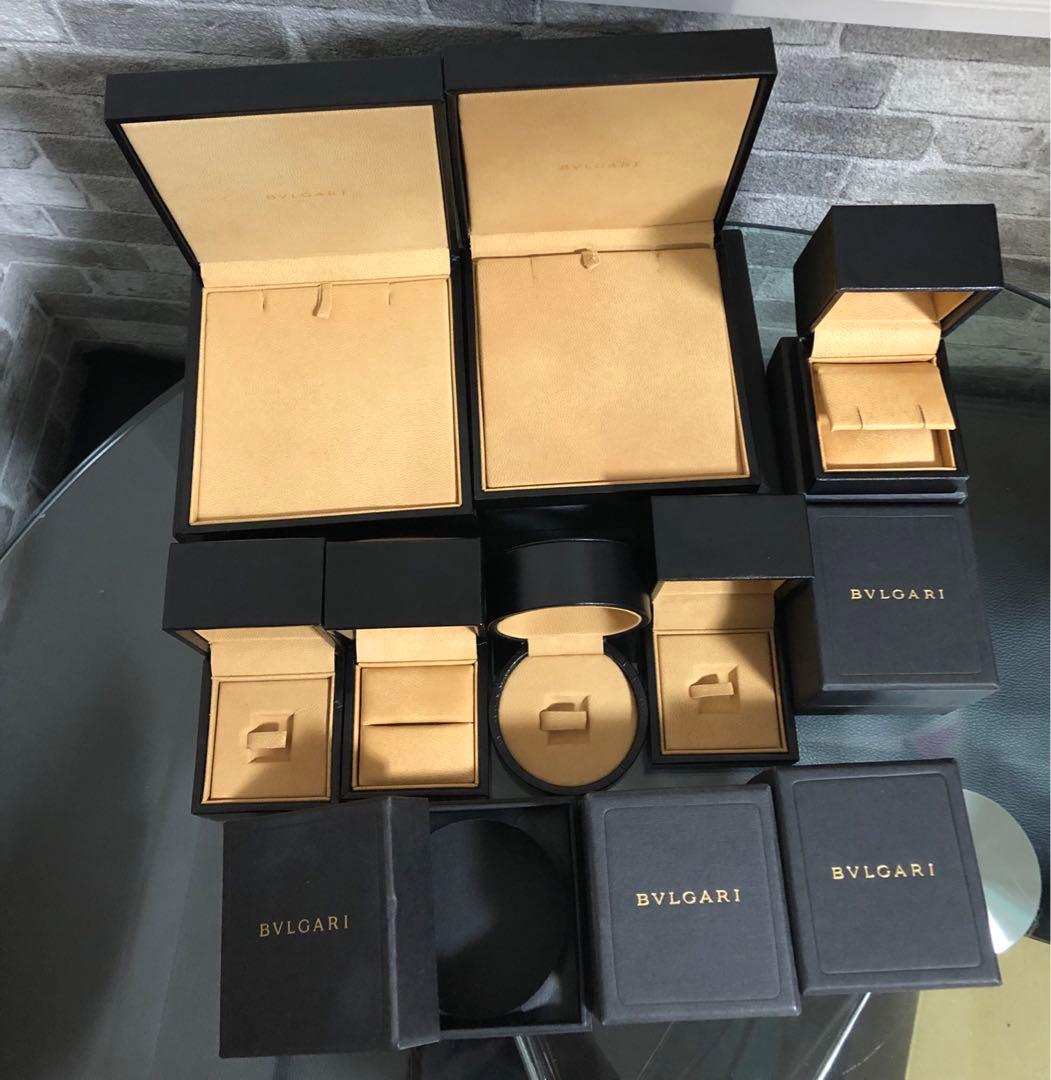 最終価格　ブルガリ　ネックレスケース　リングケース　ピアスケース BVLGARI（ブルガリ） チャーム用 箱 ジュエリーケース ジュエリー