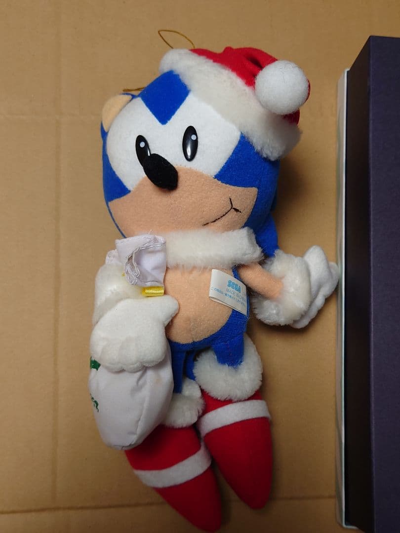 レトロ ソニック Dr.エッグマン クリスマス サンタ ぬいぐるみ 1994年