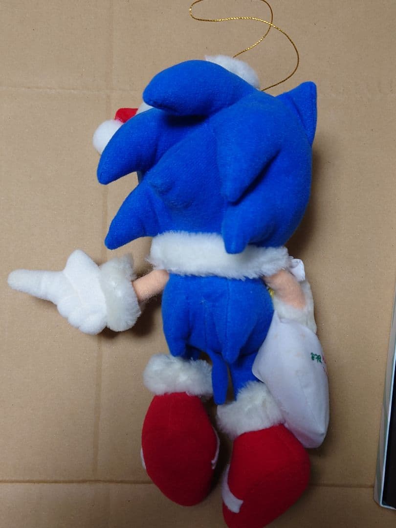レトロ ソニック Dr.エッグマン クリスマス サンタ ぬいぐるみ 1994年