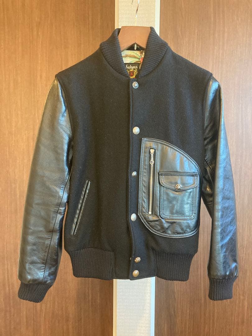 ロンハーマン ショット 別注 スタジャン ronherman schott - メルカリ