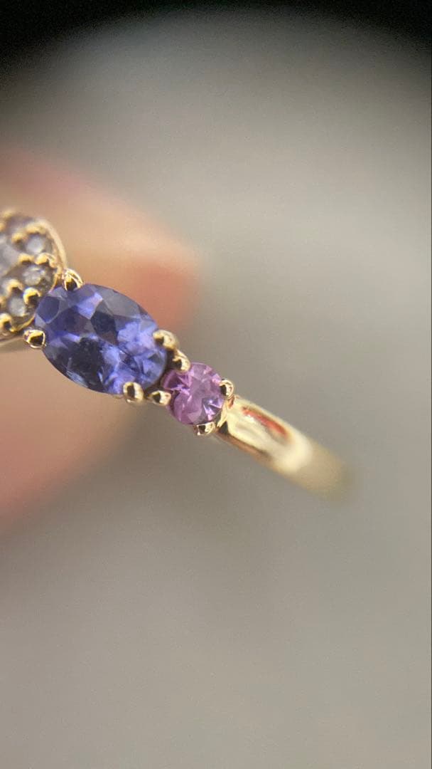 パーセルジュエリー リング サンクルール K10 - メルカリ