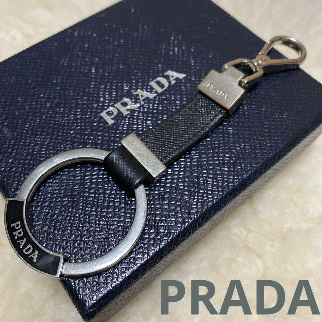プラダ　PRADA　キーリング/キーホルダー　サフィアーノ