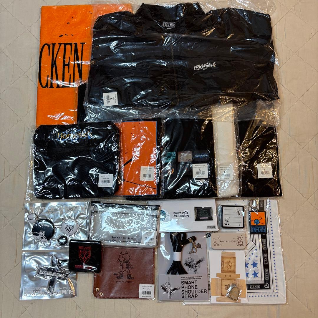 BUMP OF CHICKEN☆ホームシック衛星新旧Lセット☆バンプオブチキン BUMP OF CHICKEN、ライブ映像作品『ホームシック衛星2024』展開写真