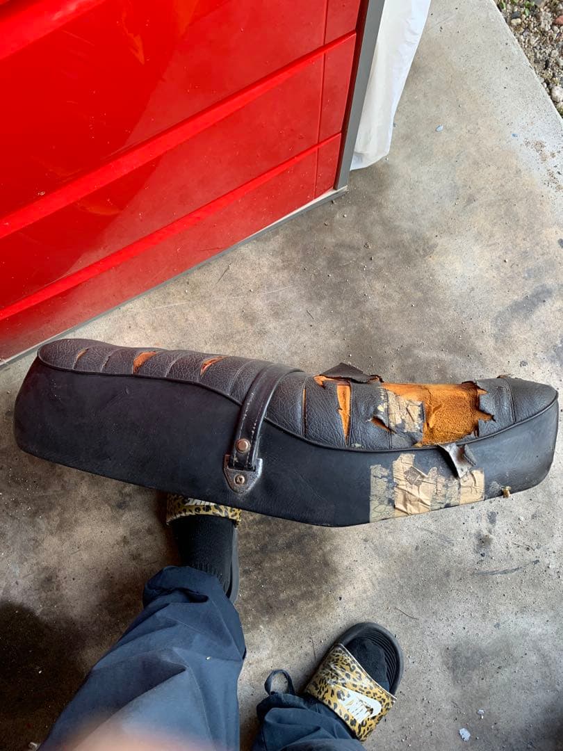 cb250t cb400t ヤカンタンク　シート　純正