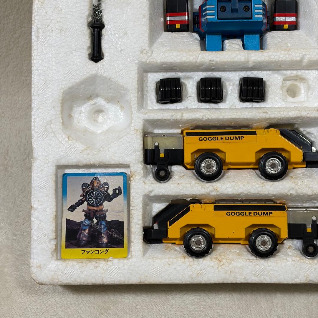 希少品】ポピー DX 超合金 大戦隊ゴーグルファイブ クロスインボックス