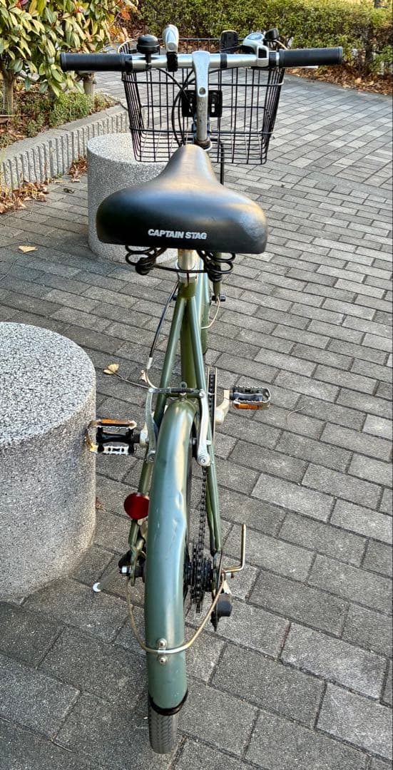 アサヒサイクル ミニベロ マットグリーンSCH206 20インチ 東京 - メルカリ