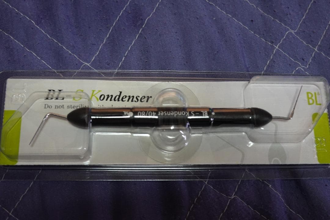 歯科用器具 BL-S Kondenser① 40/80 3本➁35/70 3本 ガム・歯間ブラシL字型│オーラルケア│サンスター製品情報サイト