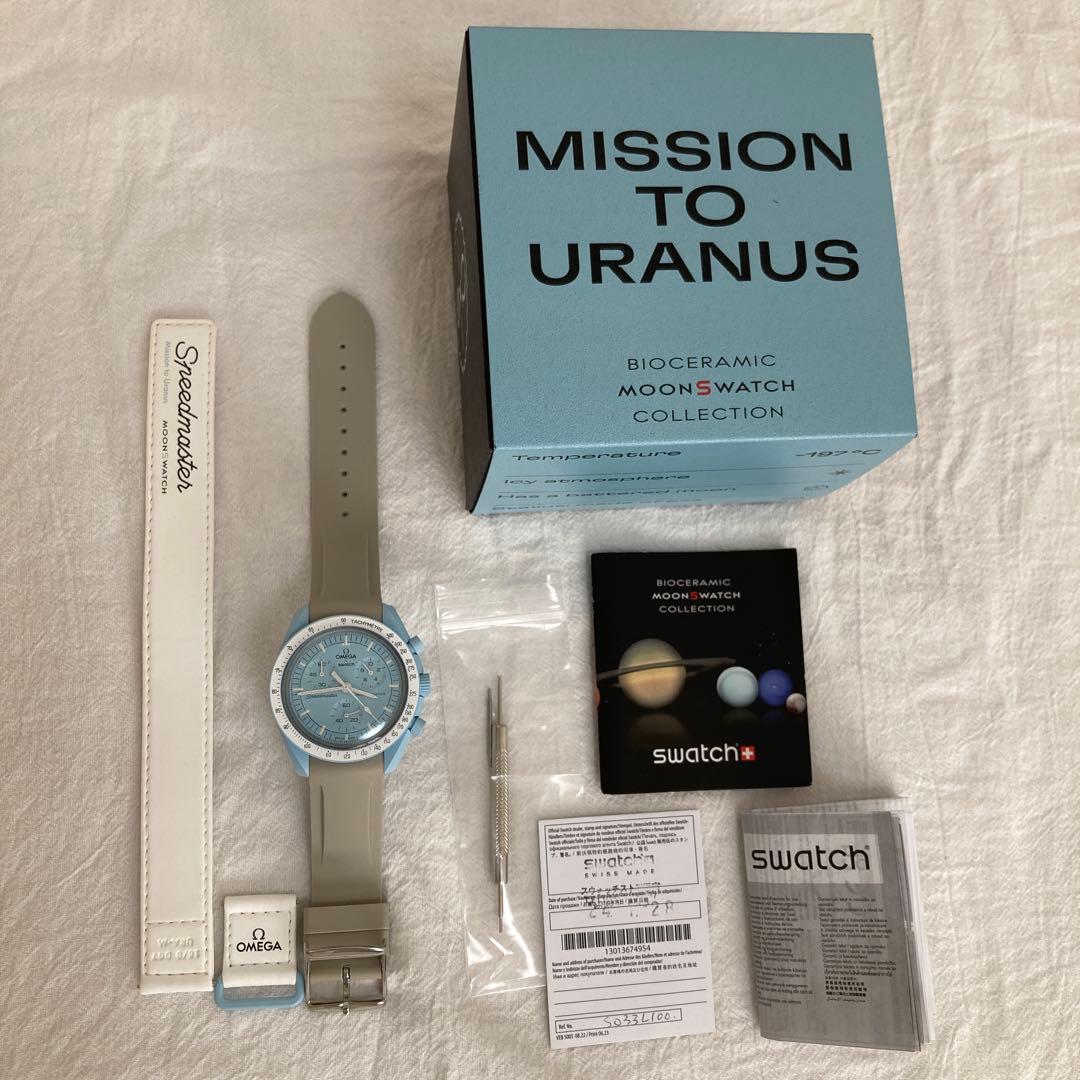 時計 OMEGA MOONSWATCH Mission to Uranus