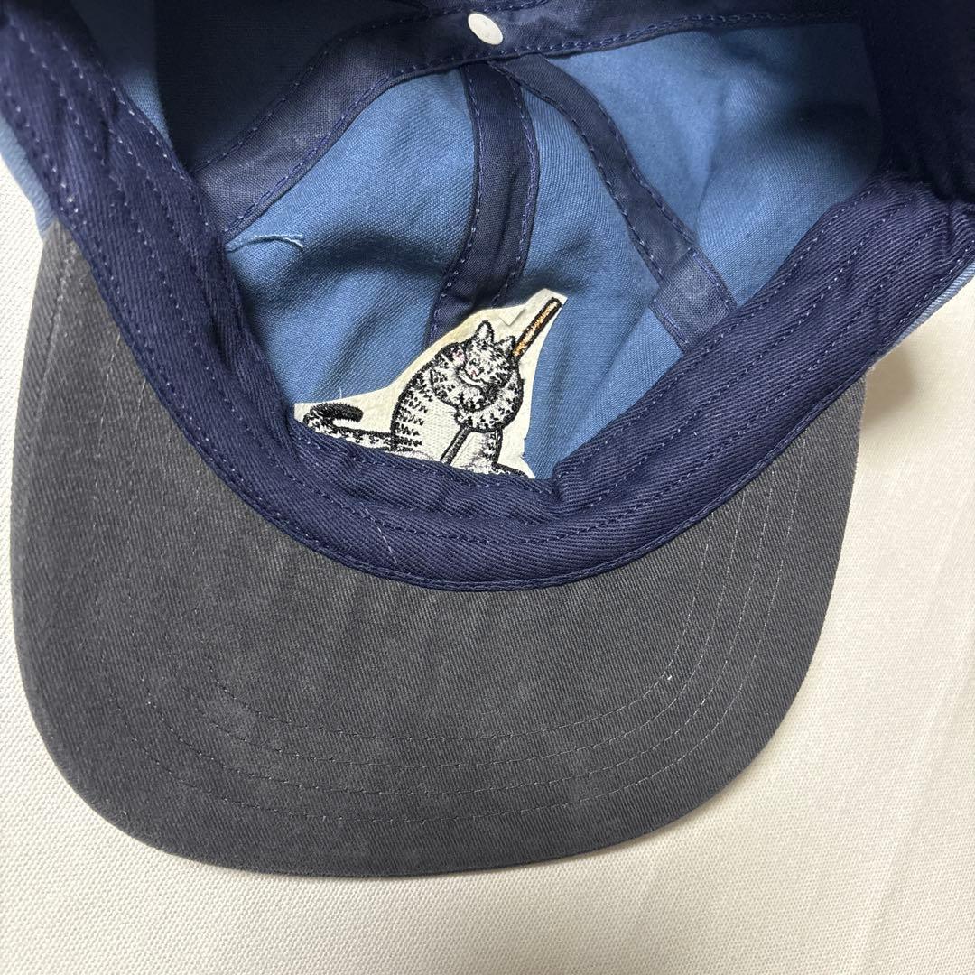 90s デッドストック クレイジーシャツ クリバンキャット キャップ 猫