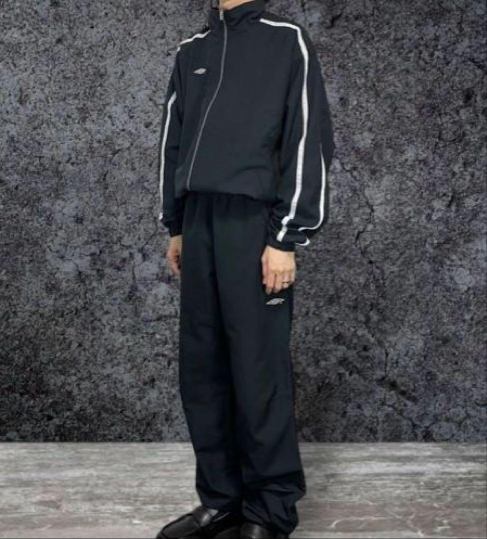 UMBRO セットアップ ジップブルゾン アンブロ ジャケット アンブロ umbro UMBRO NYLON FRONT ZIP JACKET（アンブロ ナイロン