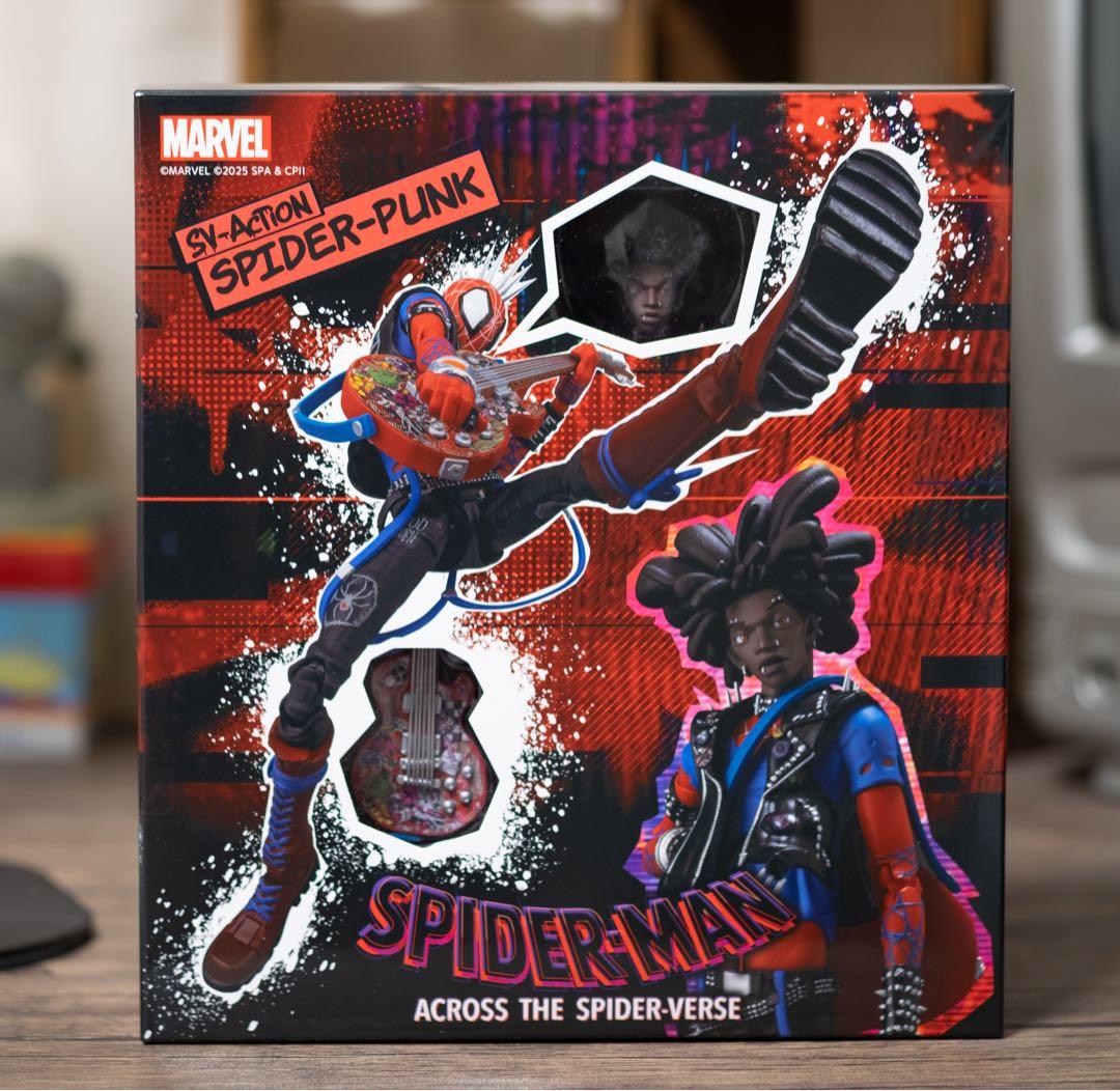 千値練　スパイダーパンク　センチネル　スパイダーマン　spiderman スパイダーマン：アクロス・ザ・スパイダーバース SVアクション