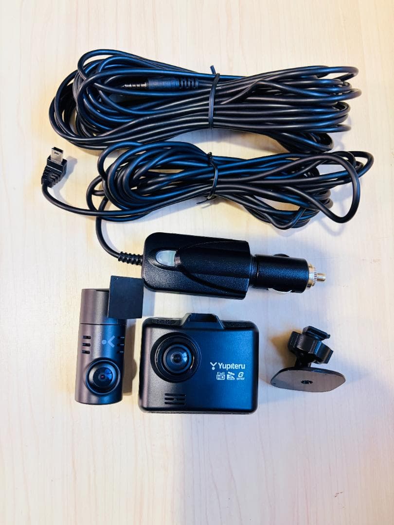 Yupiteru ドライブレコーダー 前後2カメラ WDT510c フルHD