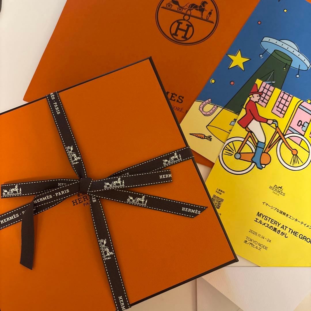 エルメス　オードトワレ セット 《ナイルの庭》　ホリデー　ギフト　カード