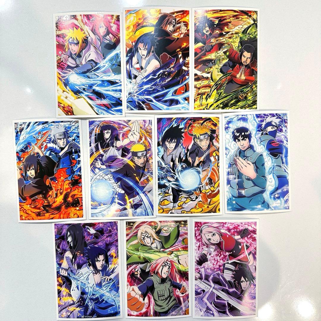 NARUTO フォトカード ミナト イタチ サスケ カカシ ガイ サクラ 綱手