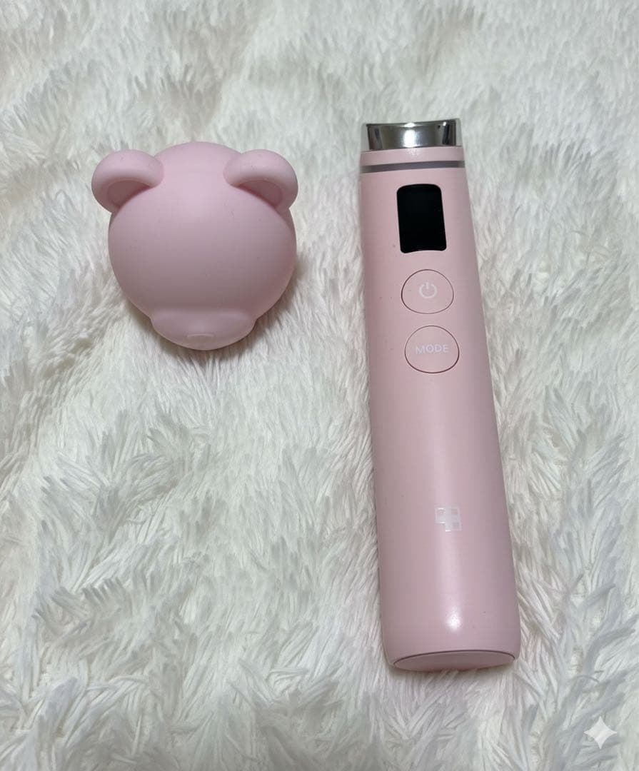 メディキューブ　美顔器 クマカバー付き