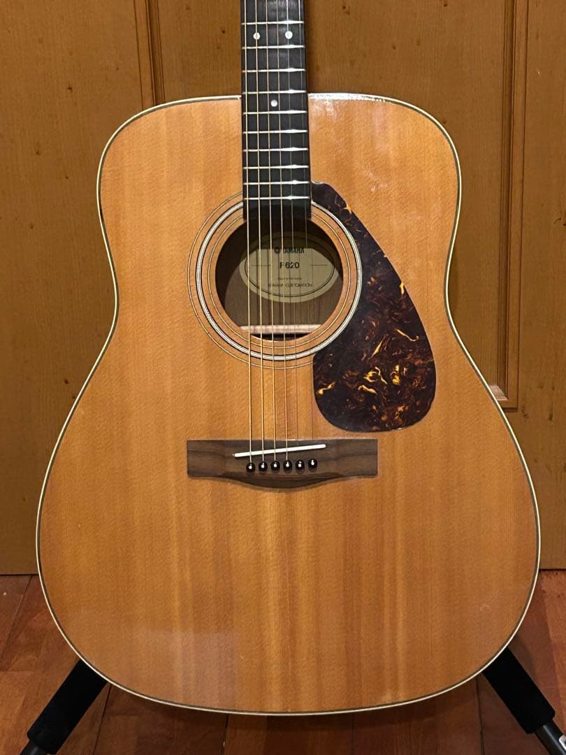 値下げ！美品☆Yamaha F620新品弦 ソフトケース付き