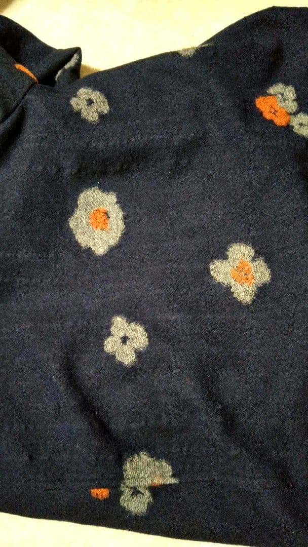 慈雨センソユニコJIUウール花柄コートアウター。 - メルカリ