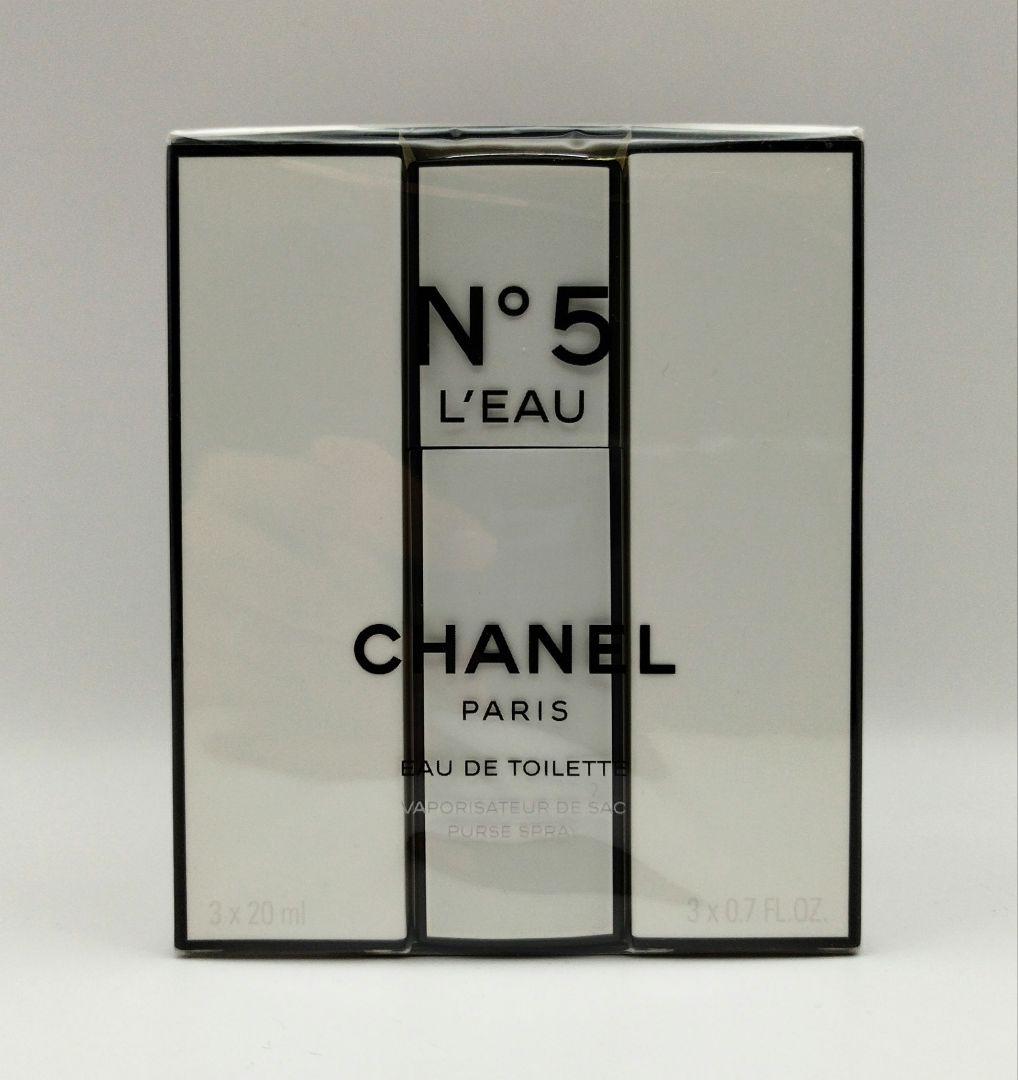 3×20ml CHANEL №5 L'EAU EDT