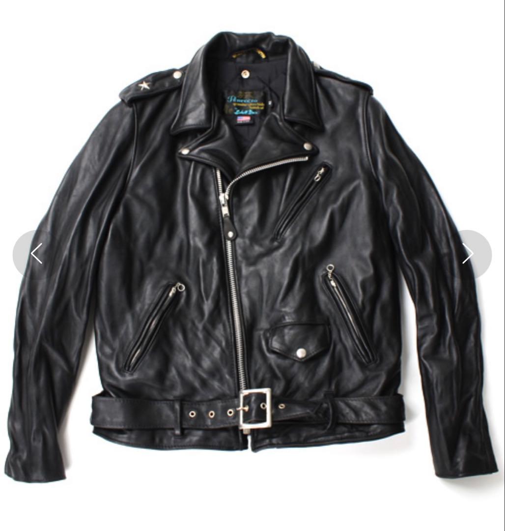 schott×ユナイテッドアローズ別注ワンスターレザーライダース40 7082