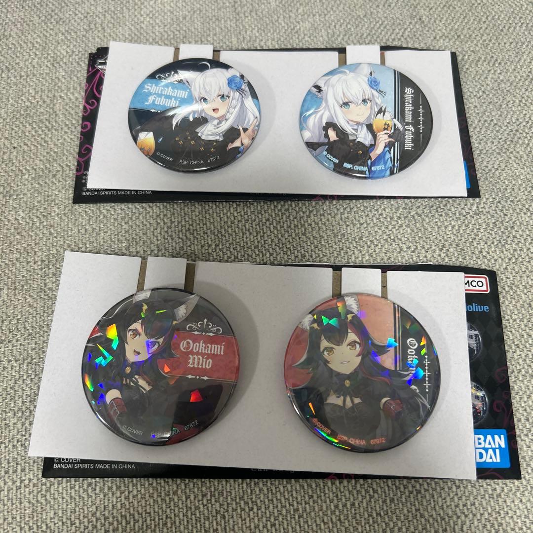 ホロライブ 一番くじ 大神ミオ 缶バッチセット2種 - メルカリ