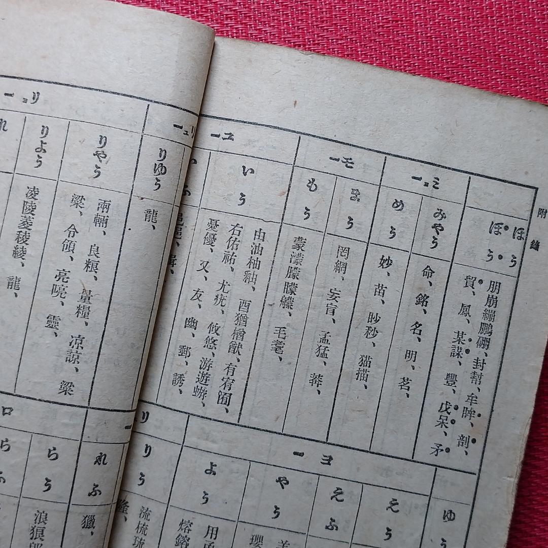 ◇古物書 貸物帳・漢和辞典・萬通字林玉編