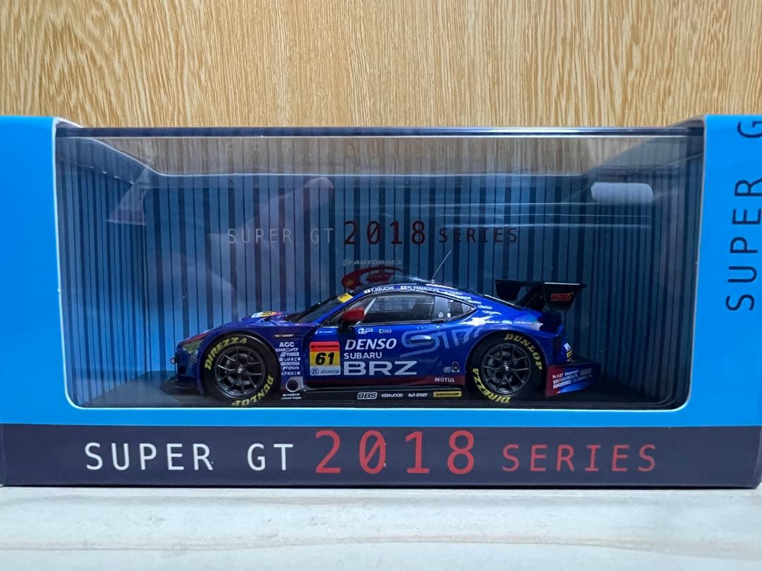 ミニカー SUBARU BRZ R&D SPORT SUPER GT 1/43