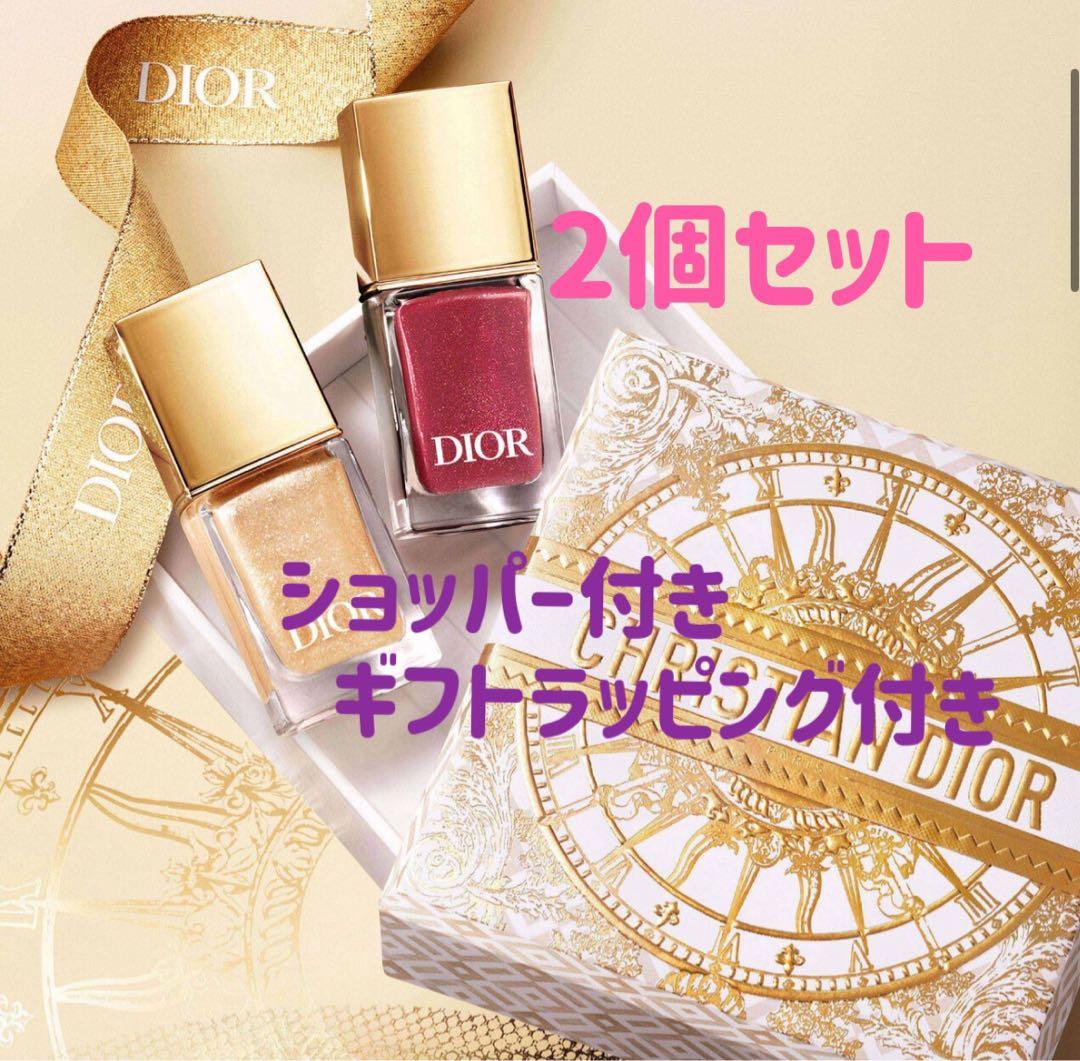 本日発送未使用ディオール　クリスマス限定　ヴェルニ 641+トップコート 114