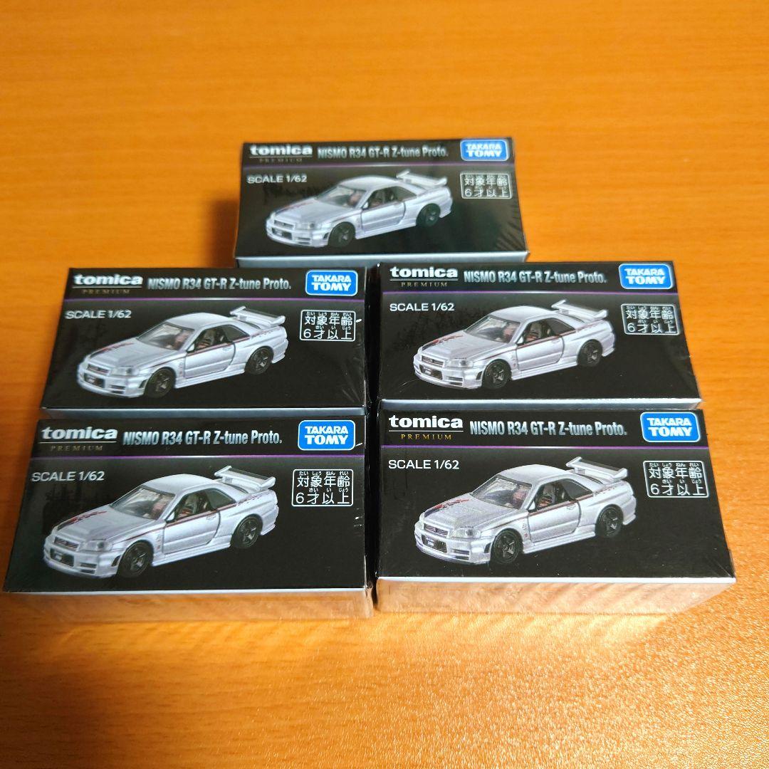 トミカプレミアム NISMO R34 GT-R Z-tune Proto. 5台