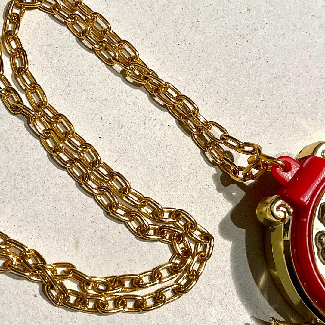 3112202 美少女仮面ポワトリン ペンダント 当時物 バンダイ オルゴール