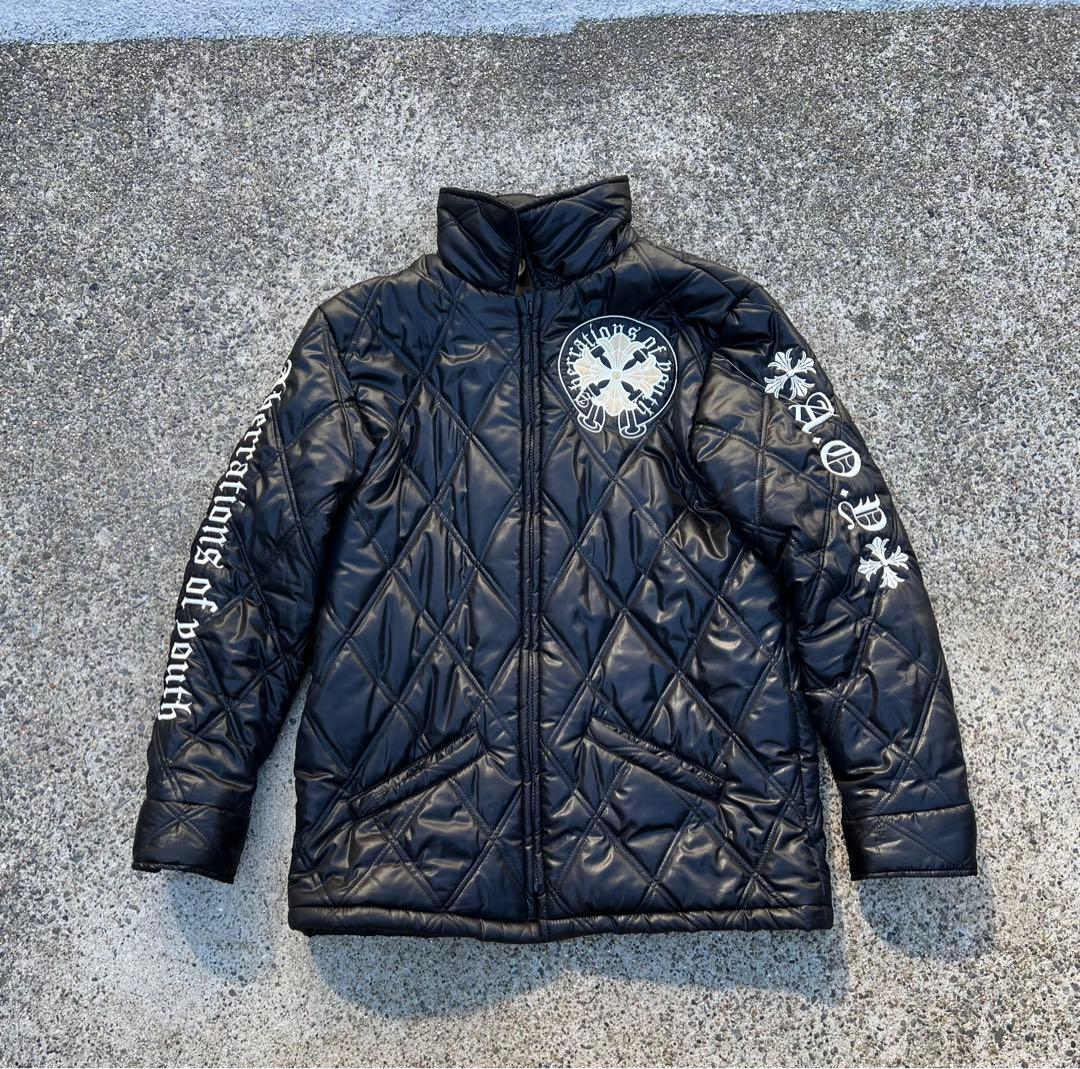 平成 十字架 アウター パンク ダウン opium y2k rick スカル - メルカリ