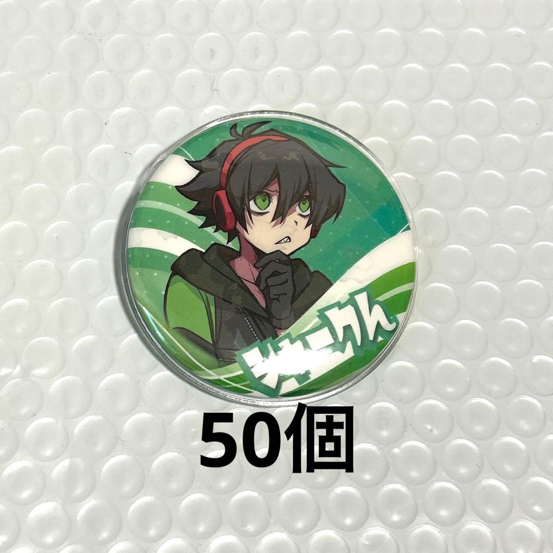 ワイテルズ 缶バッジ シャークん タワばら 福岡