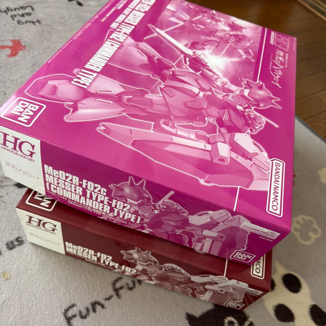 新品未組立 HG MESSER TYPE-F02 2点SET 閃光のハサウェイ - メルカリ