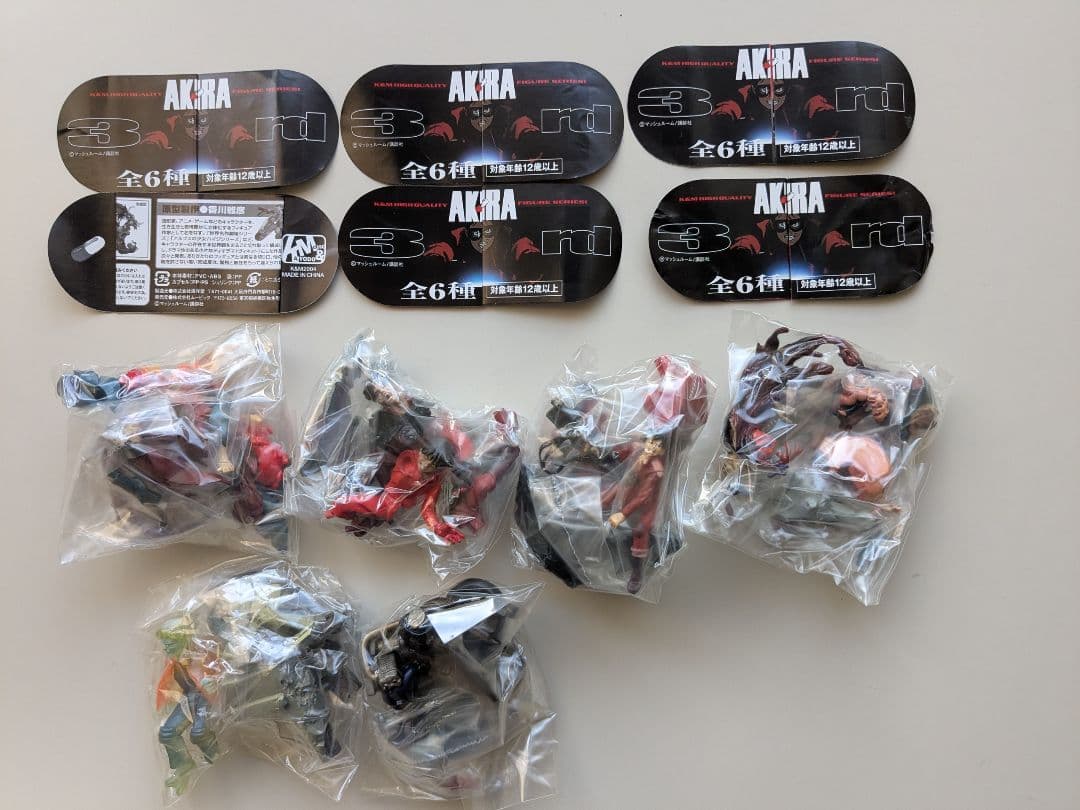 海洋堂 K＆M AKIRA アキラ フィギュア シリーズ