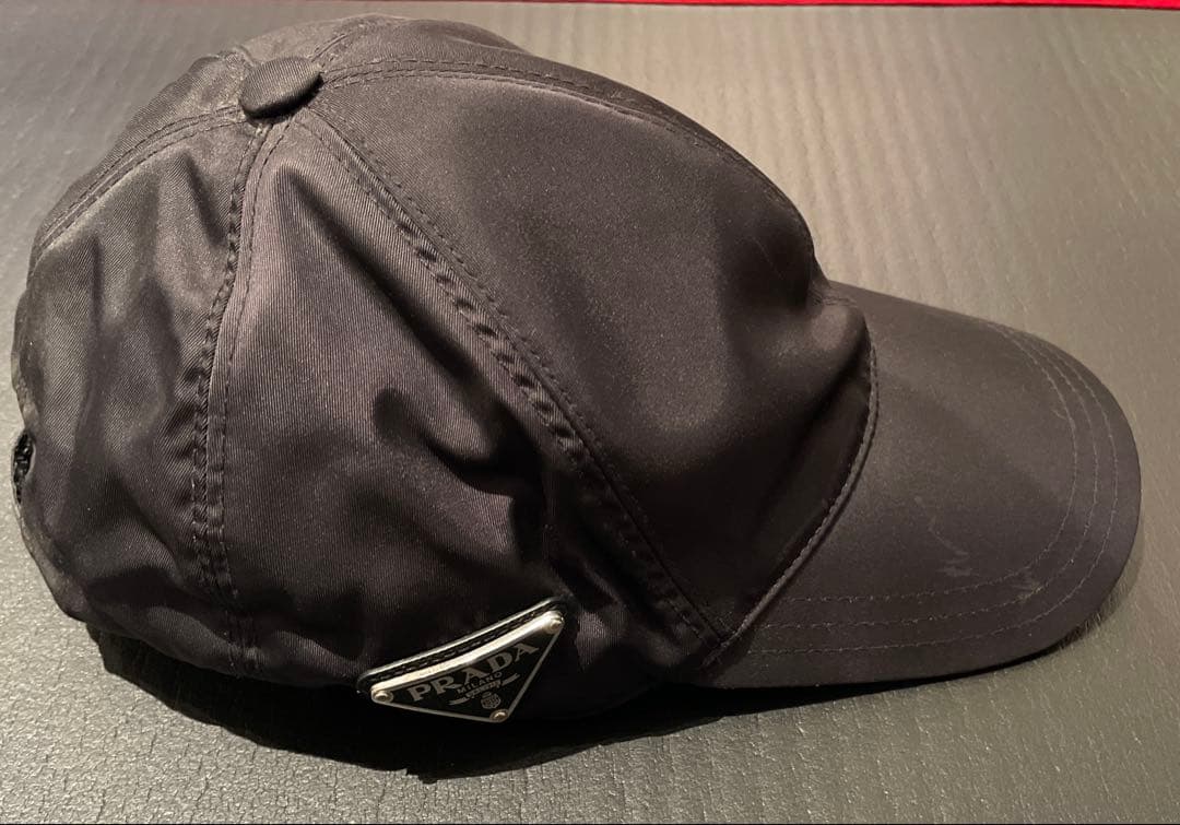 PRADA 2HC274 2B15 F0002 ベースボールキャップNERO