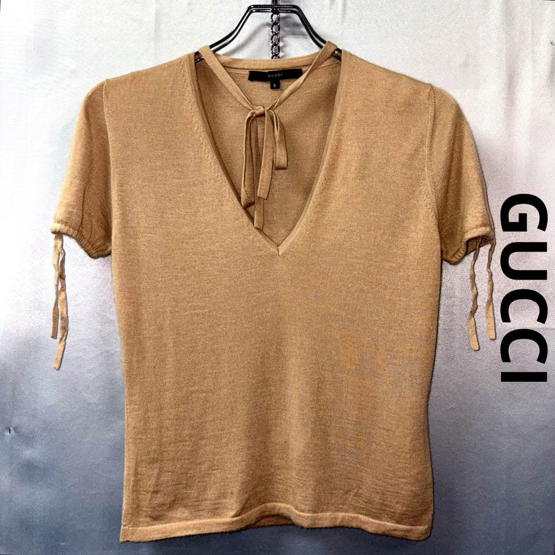 GUCCI イタリア製 トムフォード期 カシミヤ100% Cashmere GUCCI TOM FORD ドライバーズニット グッチ トムフォード期 黒 M