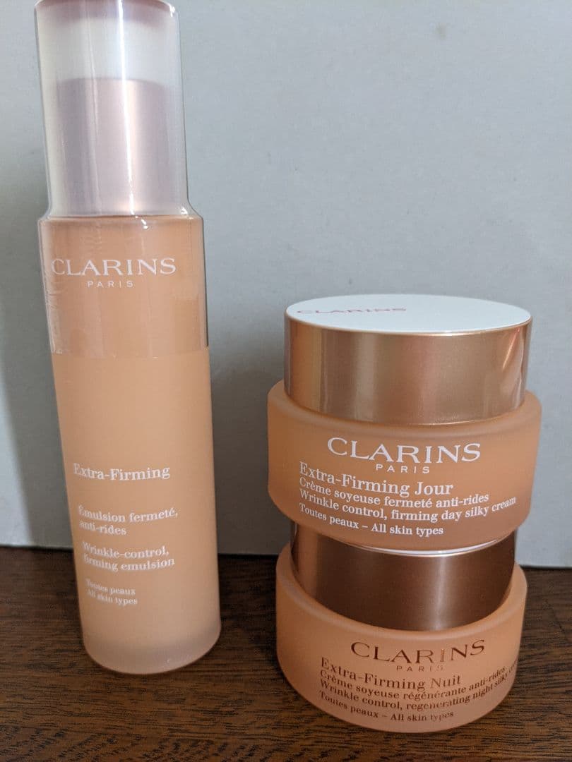 CLARINS Extra-Firming フェイスクリーム 乳液3点セット新品