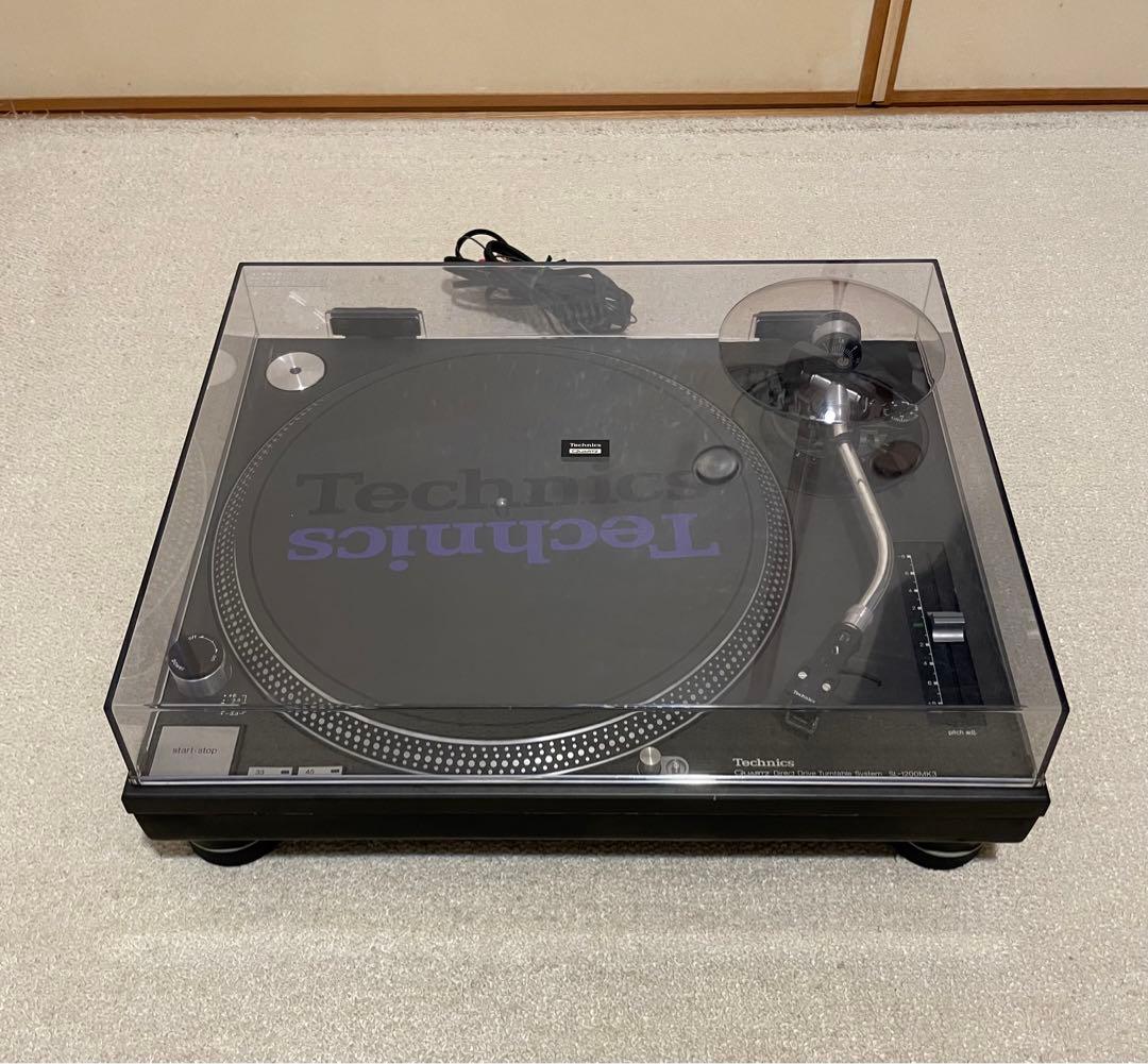 Technics sl1200mk3 ダストカバー付き動作確認